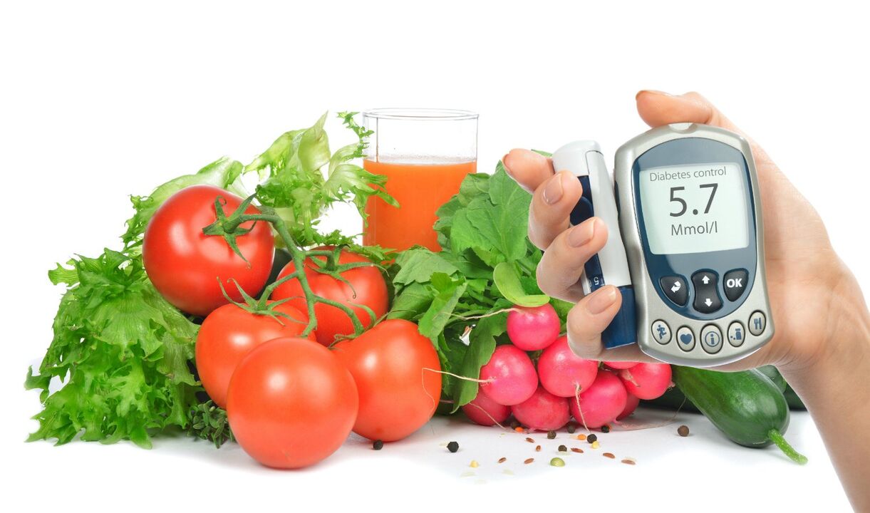 Grønnsaker inneholder fiber og langsomme karbohydrater som kan redusere risikoen for glykemi