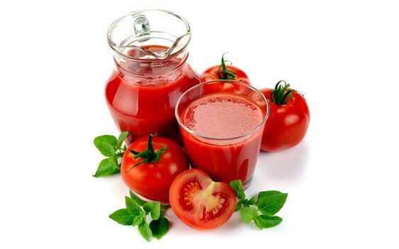 tomatjuice for japansk kosthold