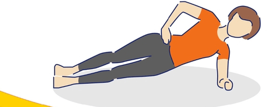 sideplanke for vekttap